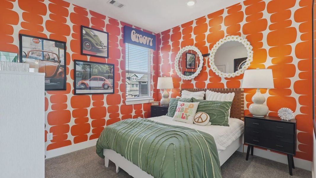 Furnished interior view inside a new home in Balmoral, Atascocita (Image 21).