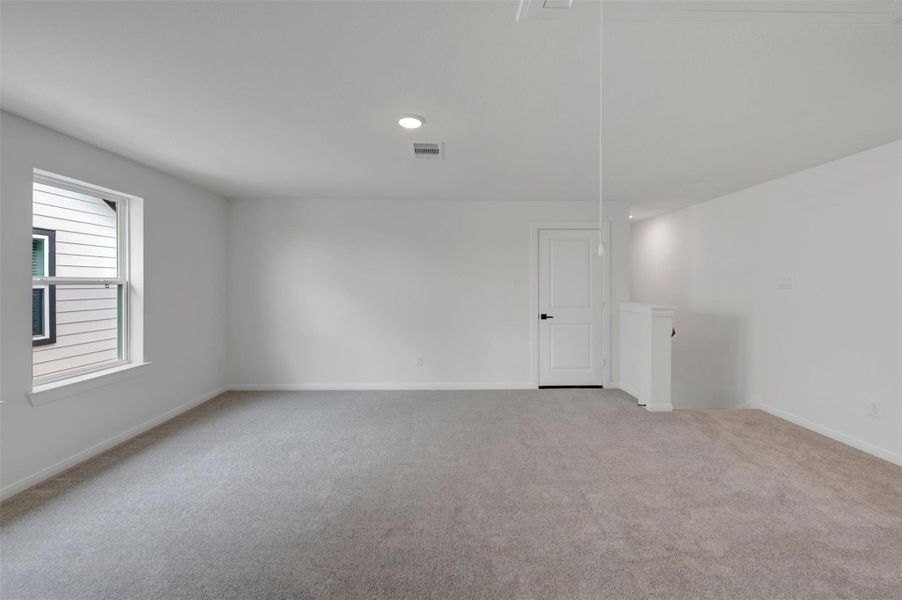 Spacious, unfurnished interior of a new home in Jordan Ranch - Terrace Collection, Fulshear (Image 12). Spacious, unfurnished interior of a new home in Jordan Ranch - Terrace Collection, Fulshear (Image 12).
