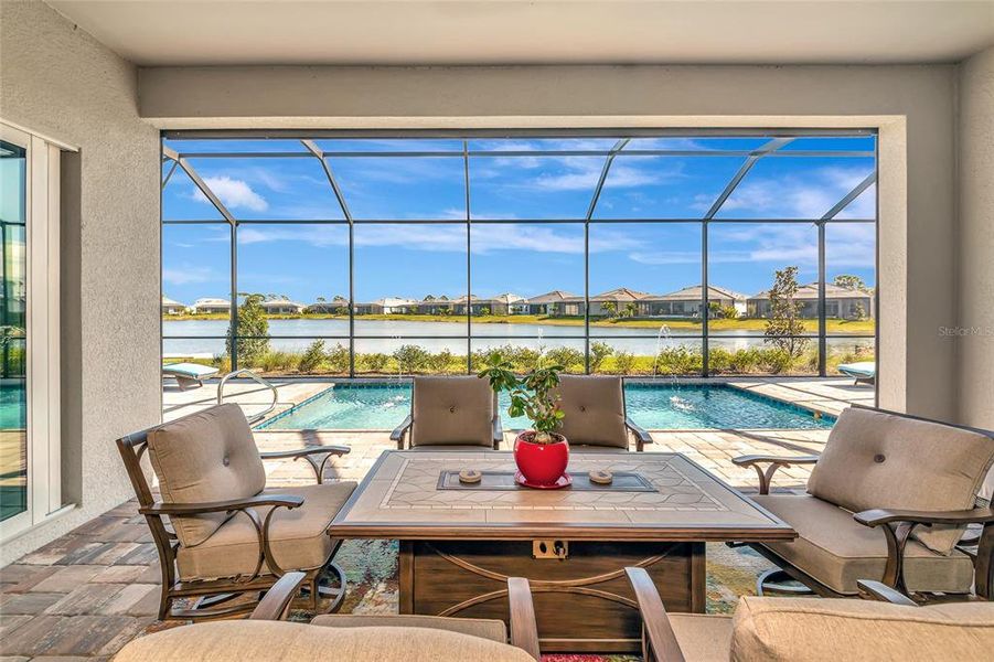 Exterior details and patio area of a home in , Englewood (Image 4). Exterior details and patio area of a home in , Englewood (Image 4).