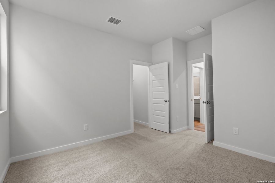 Spacious, unfurnished interior of a new home in Applewhite Meadows, San Antonio (Image 27). Spacious, unfurnished interior of a new home in Applewhite Meadows, San Antonio (Image 27).