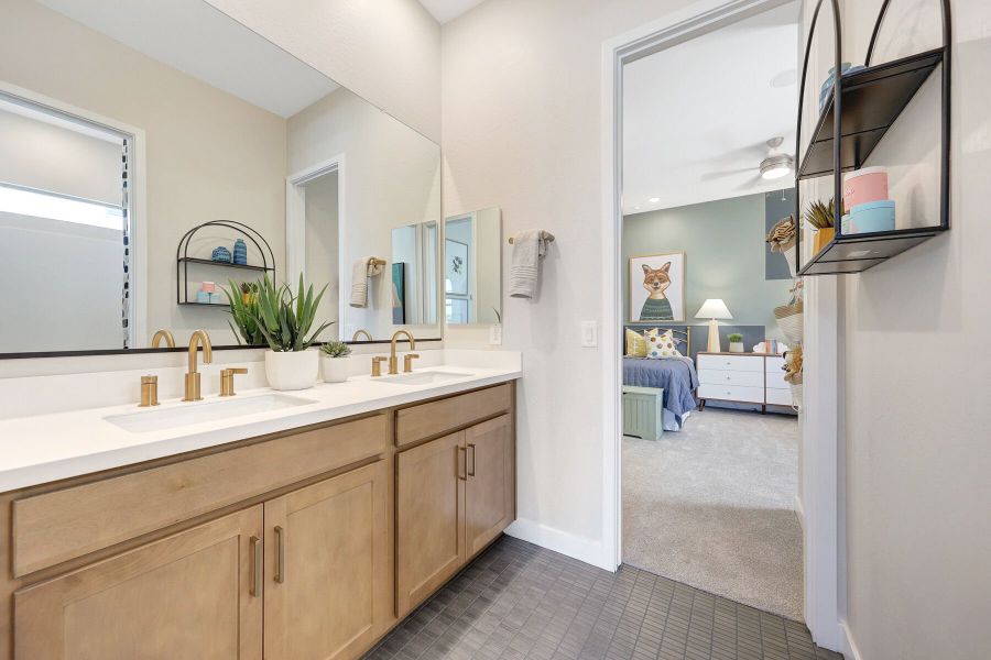 Representative furnished interior of a home built from the Cobalt by Mattamy Homes in Landmarke, Queen Creek (Image 43).