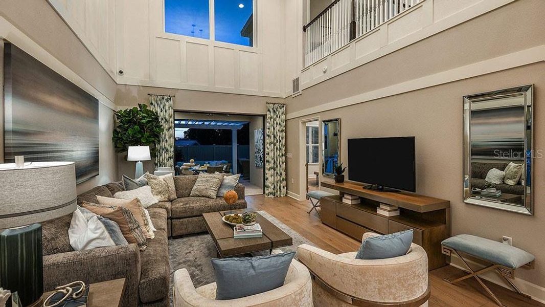 Furnished interior view inside a new home in Tiburon, Nokomis (Image 10). Furnished interior view inside a new home in Tiburon, Nokomis (Image 10).