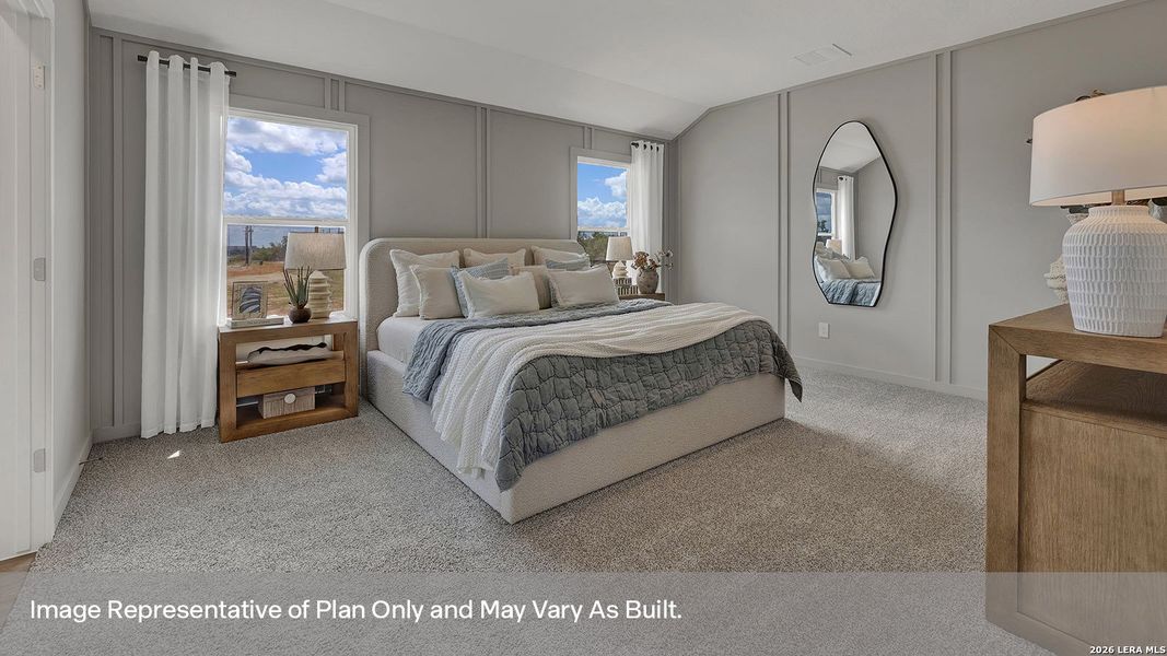 Furnished interior view inside a new home in Paramount, Kyle (Image 16).