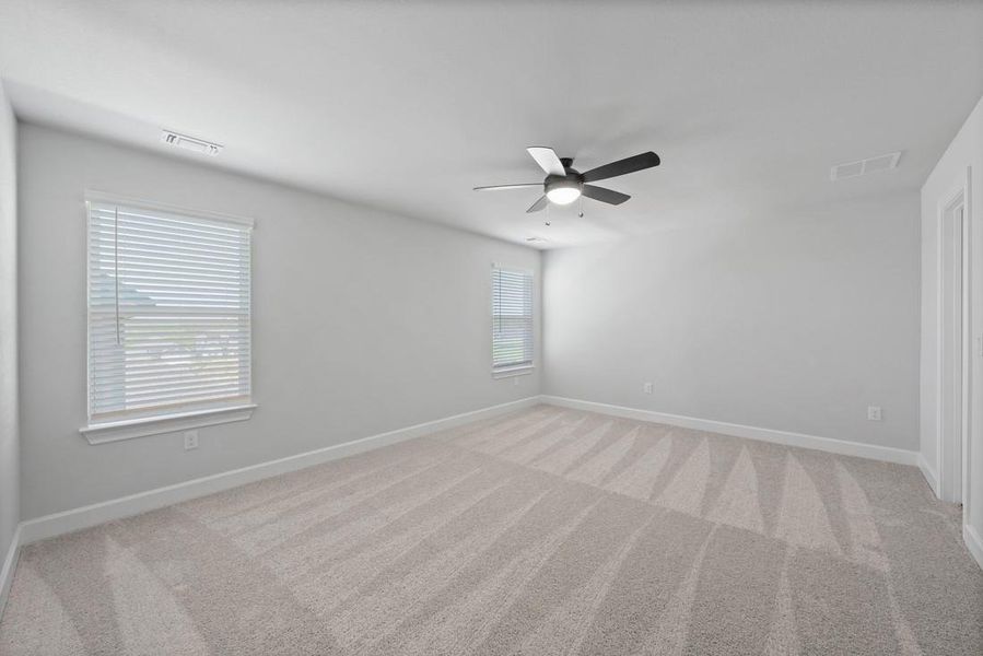 Spacious, unfurnished interior of a new home in Whisper Valley, Manor (Image 15).