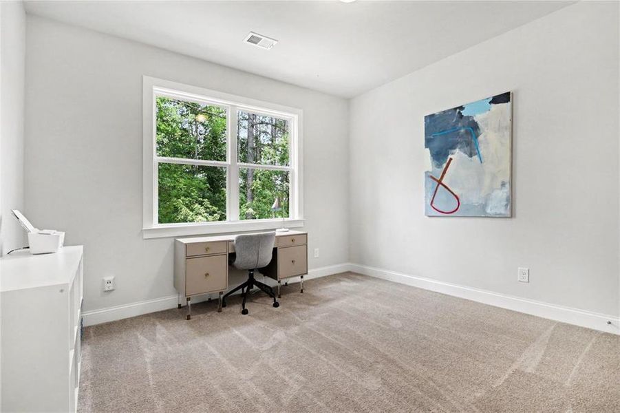 Spacious, unfurnished interior of a new home in , Marietta (Image 25).