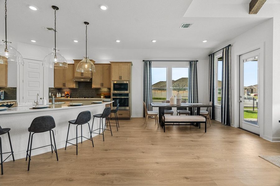 Furnished interior view inside a new home in Attwater, Waller (Image 13).