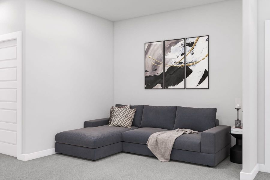 Furnished interior view inside a new home in Park Central, Georgetown (Image 10).