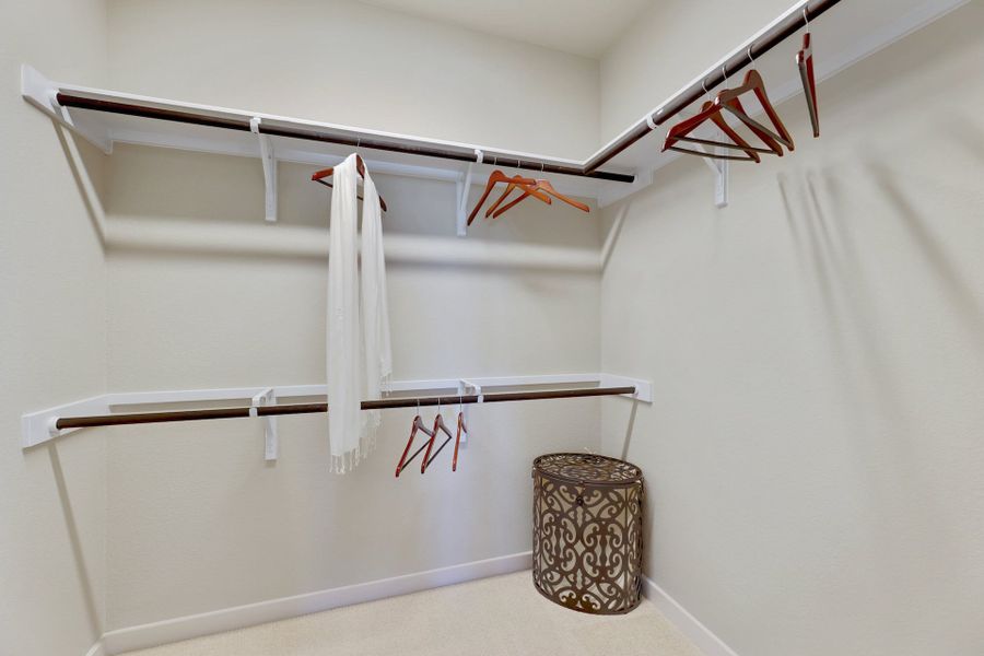 Representative interior finishes for a home built from the Lanport by Scott Felder Homes in Flora, Hutto (Image 19).