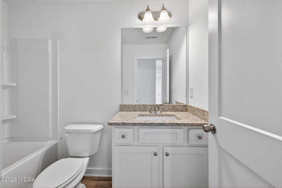 Furnished interior view inside a new home in Langston Place, Perry (Image 11).