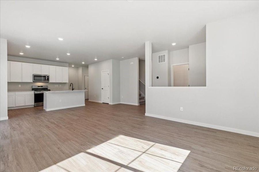 Spacious, unfurnished interior of a new home in Paired Homes at Alder Creek, Parker (Image 20).