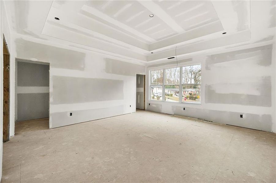 In-progress construction of a new home in , Atlanta, GA (Image 33).