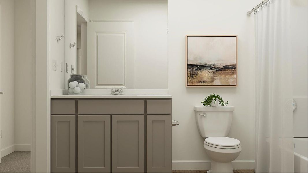 Furnished interior view inside a new home in Glynlea Country Club: The Pinehurst Collection, Port St. Lucie (Image 8).