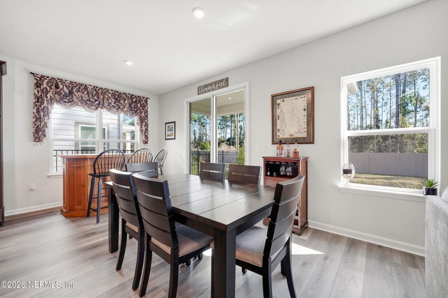 Furnished interior view inside a new home in , St. Augustine (Image 13).