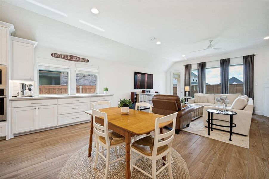 Furnished interior view inside a new home in Trinity Falls, McKinney (Image 13).