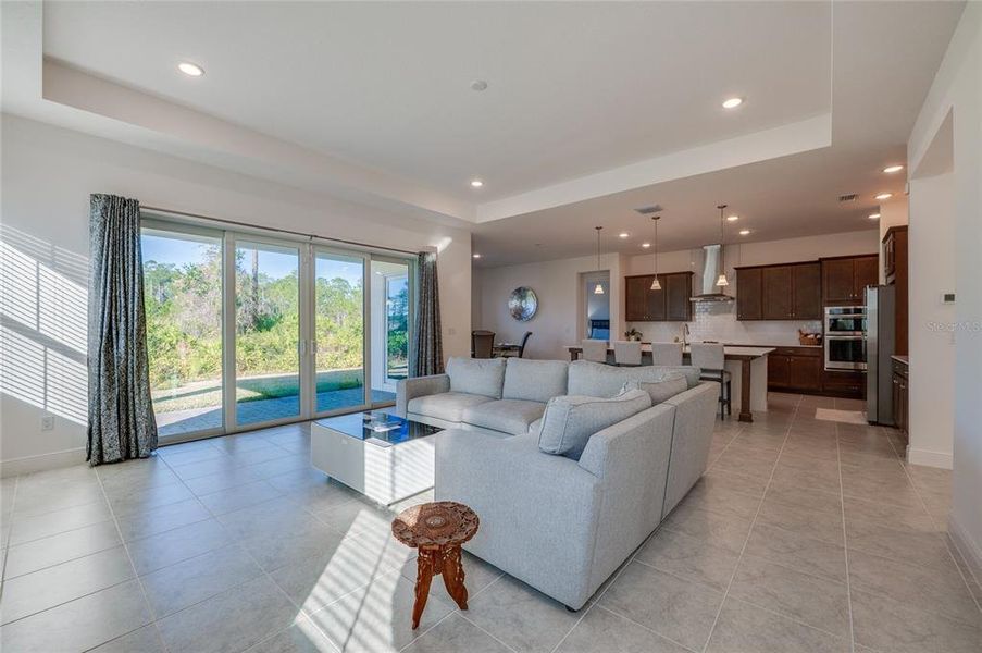 Furnished interior view inside a new home in , Daytona Beach (Image 5).