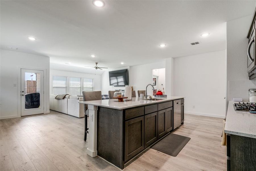 Furnished interior view inside a new home in , Royse City (Image 12).