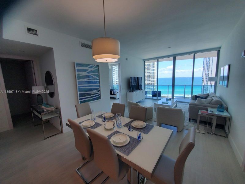 Furnished interior view inside a new home in , Sunny Isles Beach (Image 19).