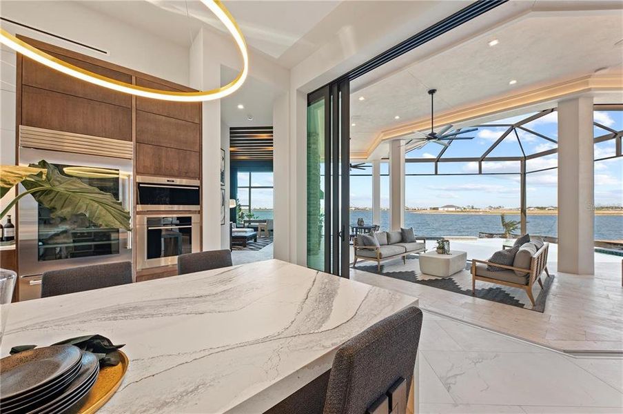 Furnished interior view inside a new home in Shellstone at Waterside, Sarasota (Image 33).