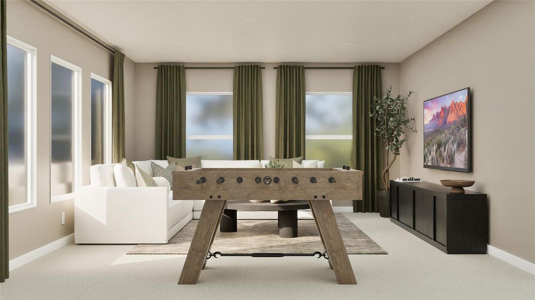 Furnished interior view inside a new home in Cotton Brook, Hutto (Image 16).