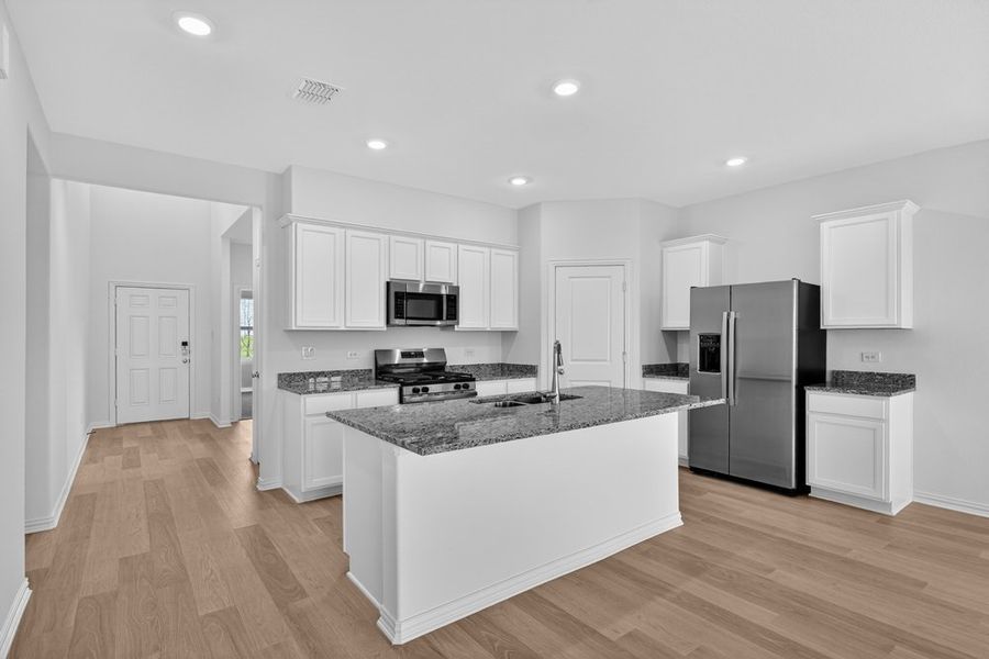 Furnished interior view inside a new home in River Ridge, Crandall (Image 6).