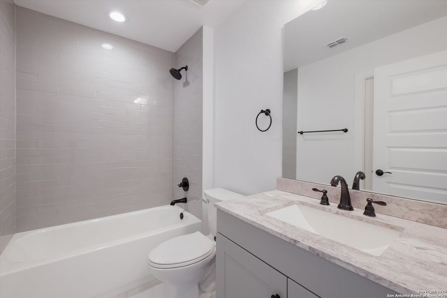 Furnished interior view inside a new home in , Bandera (Image 5). Furnished interior view inside a new home in , Bandera (Image 5).