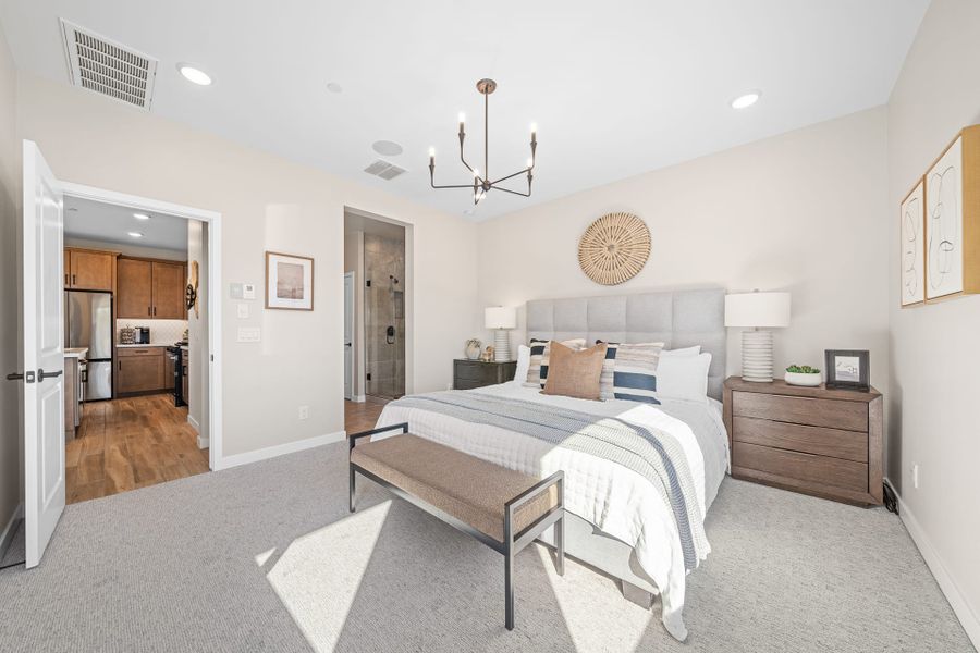 Primary Bedroom | Brisa | Mira Vista at Victory in Buckeye, AZ by Landsea Homes