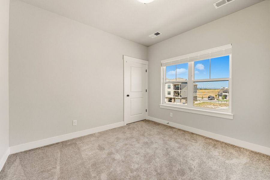 Representative unfurnished interior of a home built from the The Oxford by Landmark Homes in The Lakes at Centerra, Loveland (Image 16). Representative unfurnished interior of a home built from the The Oxford by Landmark Homes in The Lakes at Centerra, Loveland (Image 16).