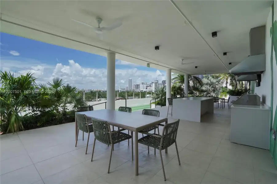 Exterior details and patio area of a home in , Miami (Image 29).