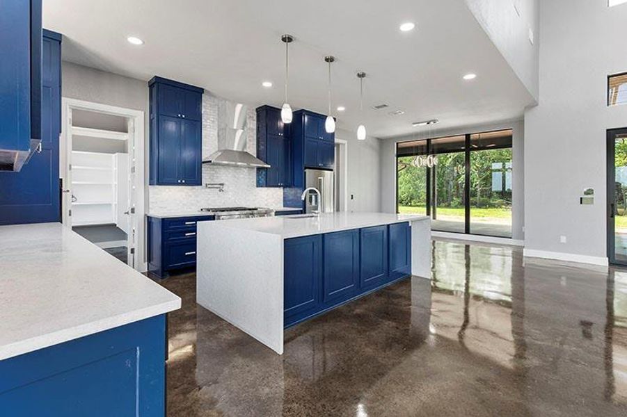 Furnished interior view inside a new home in , Sadler (Image 12).