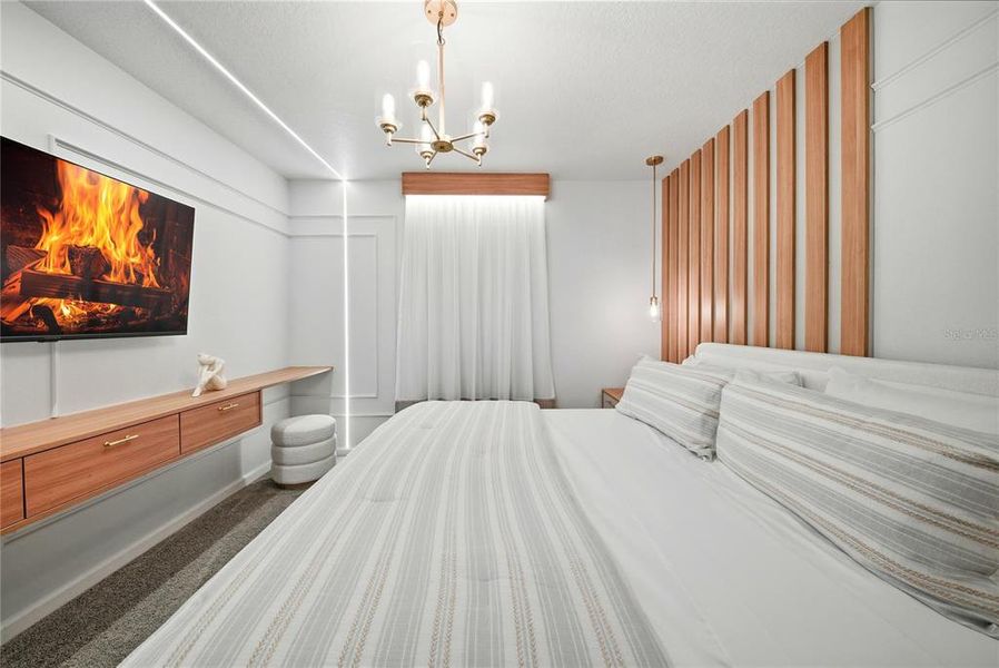 Furnished interior view inside a new home in Solara Resort, Kissimmee (Image 25).