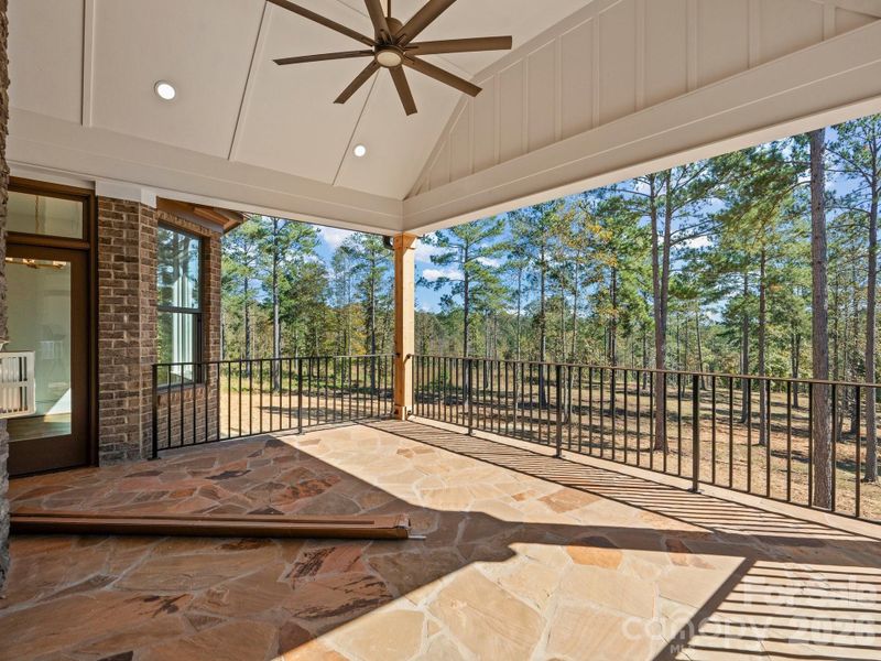 Exterior details and patio area of a home in , Connelly Springs (Image 4).