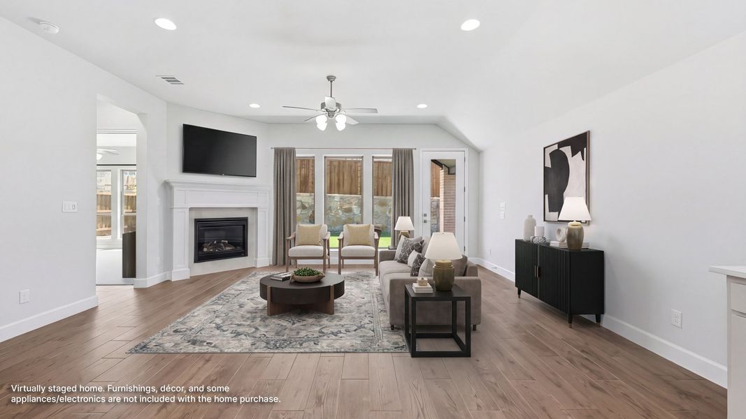 Furnished interior view inside a new home in Hillstead, Lavon (Image 9).