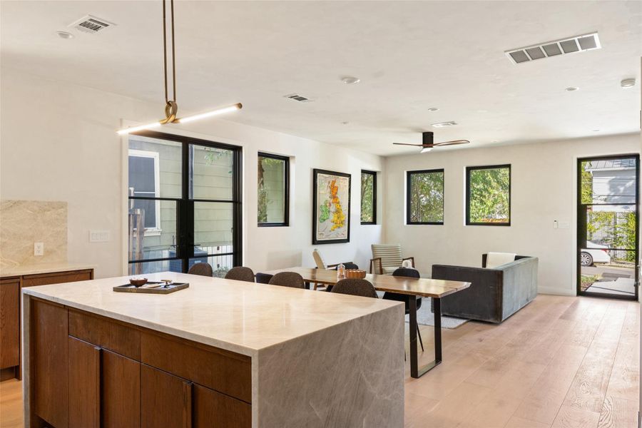 Furnished interior view inside a new home in , Austin (Image 5).