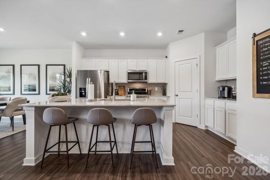 Furnished interior view inside a new home in Grants Landing, Salisbury (Image 10).