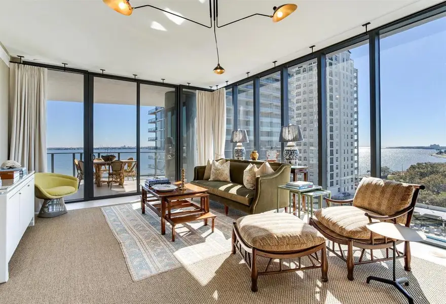 Furnished interior view inside a new home in The Ritz-Carlton Residences, Tampa (Image 9).