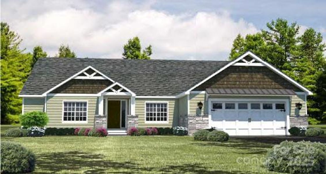 Rendering Frontage-The Oak Rendering Frontage-The Oak