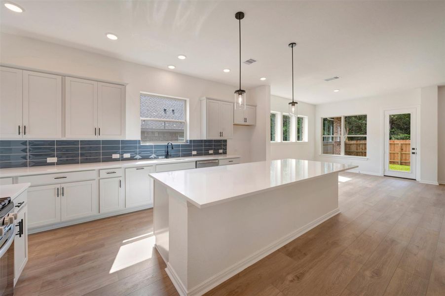 Furnished interior view inside a new home in Escondido - Overlook Collection, Magnolia (Image 4).