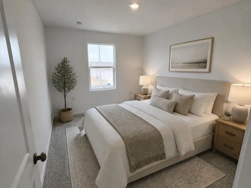 Furnished interior view inside a new home in Sapphire Grove, San Antonio (Image 5).