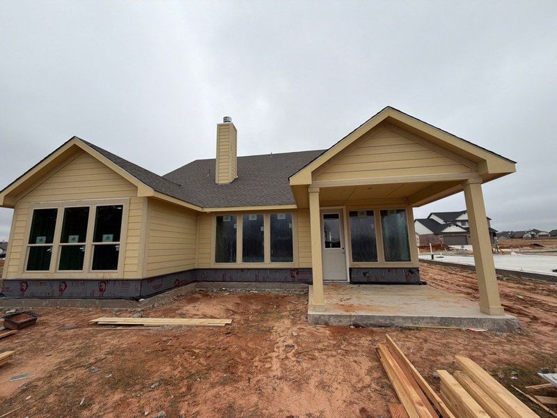 In-progress construction of a new home in Covenant Park, Springtown, TX (Image 9). In-progress construction of a new home in Covenant Park, Springtown, TX (Image 9).