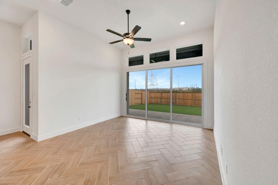 Spacious, unfurnished interior of a new home in Elyson - Reserve Collection, Katy (Image 28). Spacious, unfurnished interior of a new home in Elyson - Reserve Collection, Katy (Image 28).