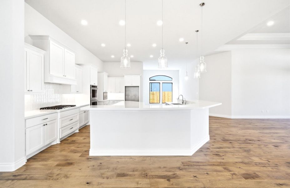 Furnished interior view inside a new home in Artavia 70′, Conroe (Image 30).