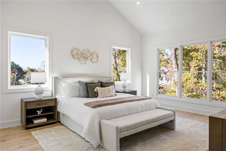 Furnished interior view inside a new home in , Chamblee (Image 27).