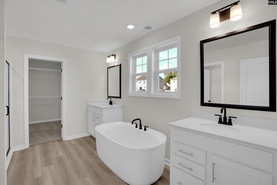 Furnished interior view inside a new home in Rolling Hills, Prosperity (Image 8). Furnished interior view inside a new home in Rolling Hills, Prosperity (Image 8).