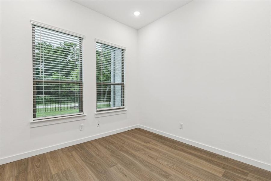 Home Office in the Picasso II home plan by Trophy Signature Homes – REPRESENTATIVE PHOTO