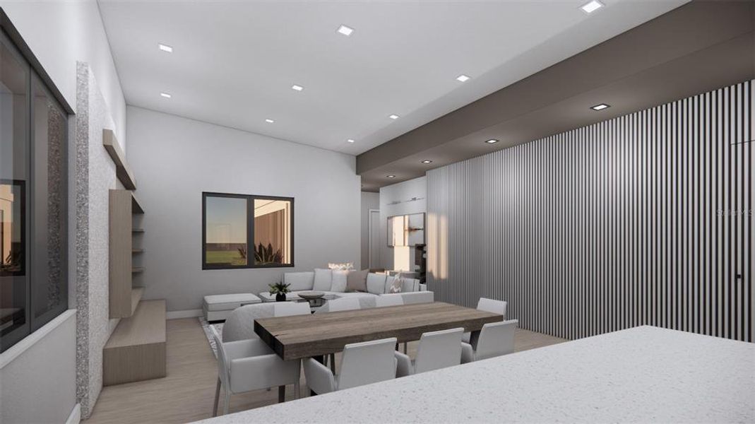 Furnished interior view inside a new home in , Sarasota (Image 16).