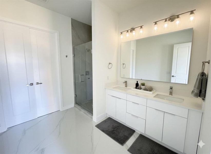 Furnished interior view inside a new home in , North Port (Image 14). Furnished interior view inside a new home in , North Port (Image 14).