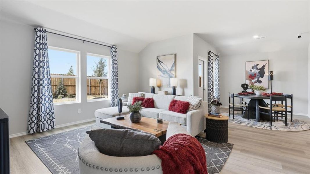 Furnished interior view inside a new home in Longhorn Estates, Fort Worth (Image 29).