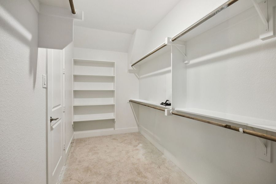 Representative unfurnished interior of a home built from the Adolphus by Centre Living Homes in Painted Tree Woodland West, McKinney (Image 16).