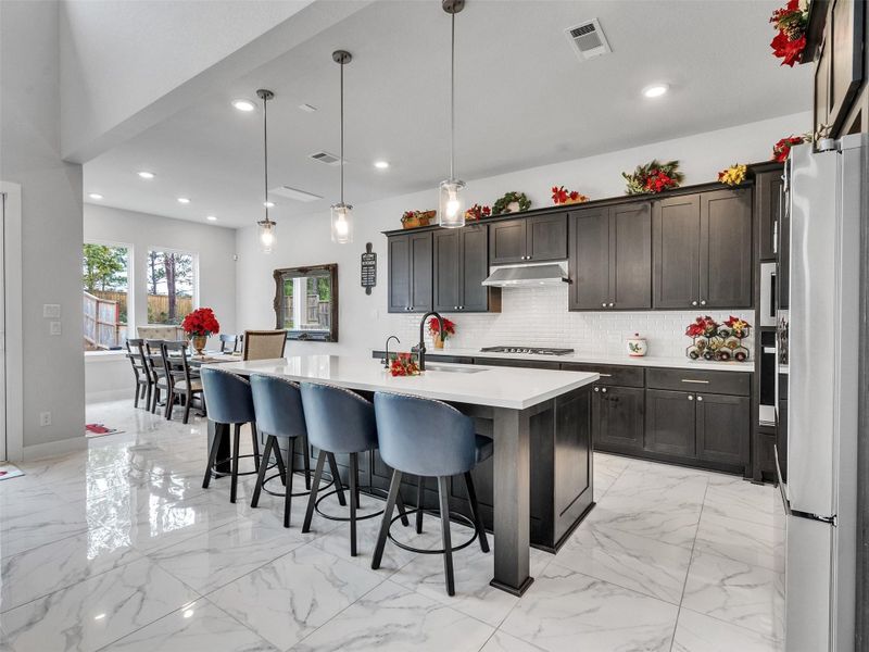 Furnished interior view inside a new home in , Conroe (Image 16). Furnished interior view inside a new home in , Conroe (Image 16).