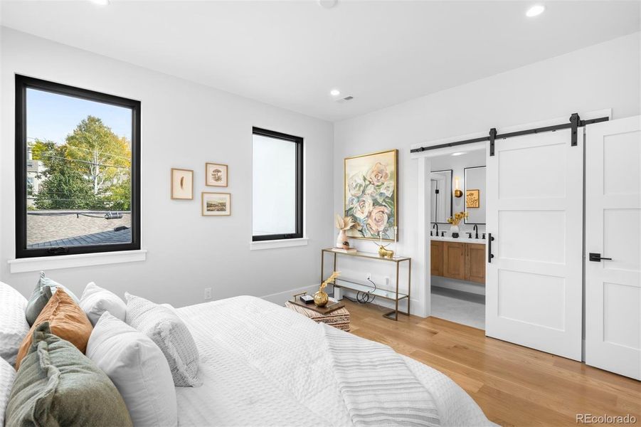 Furnished interior view inside a new home in , Denver (Image 3).